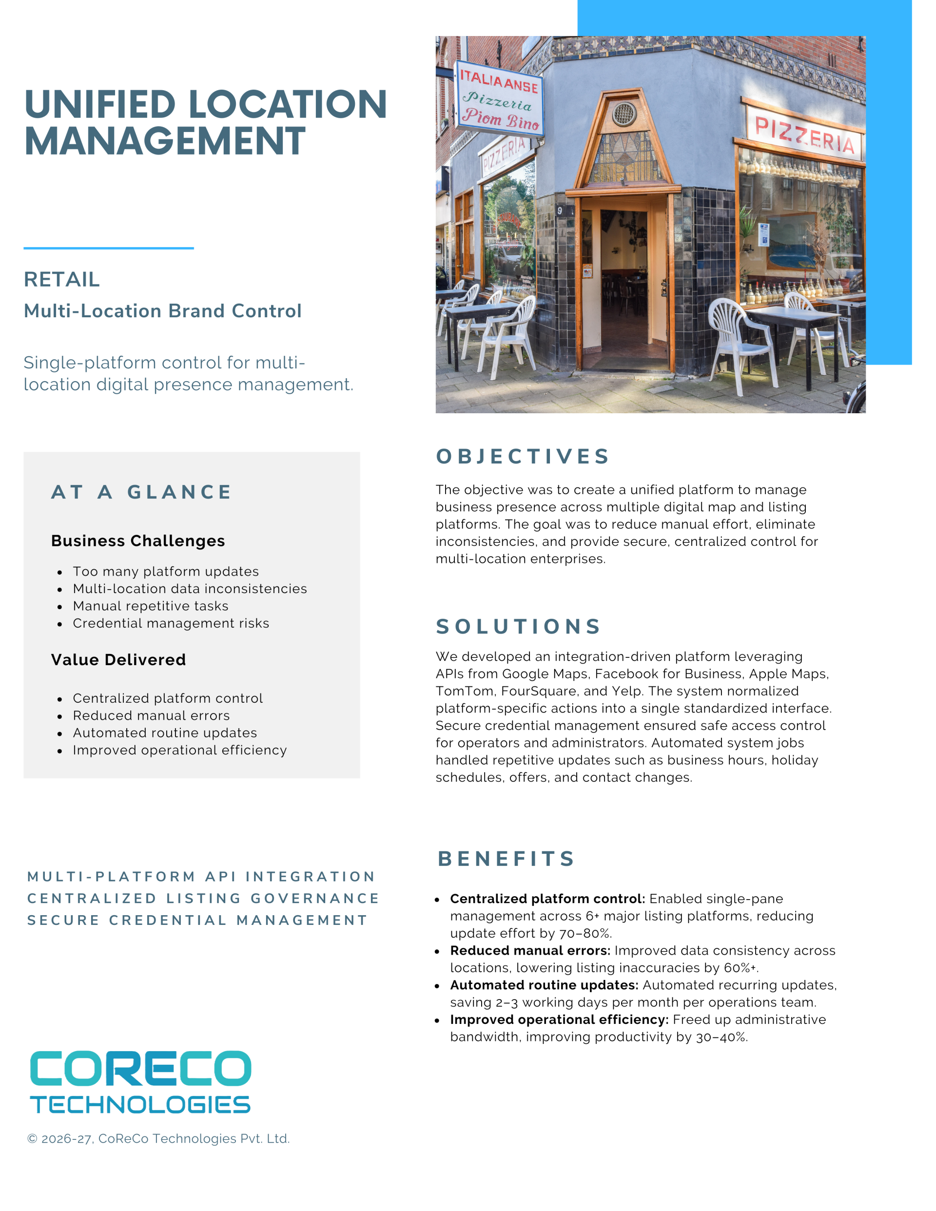 Business Listings Management Platform