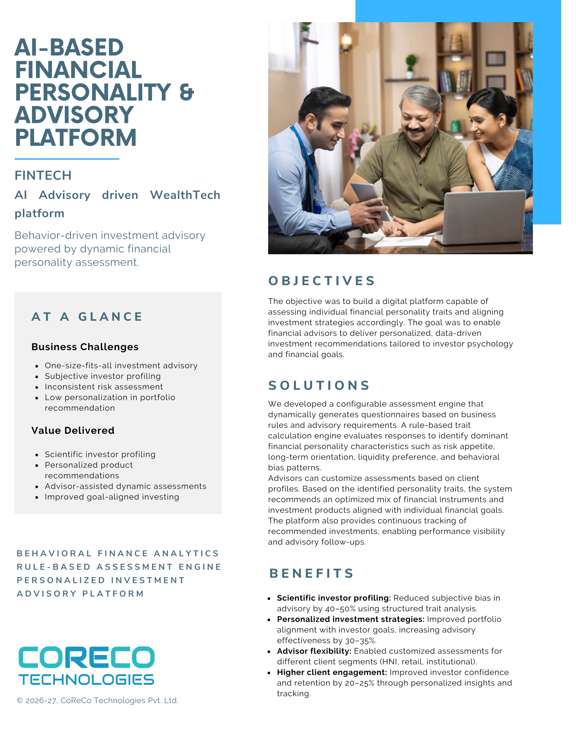 Financial Personality Platform