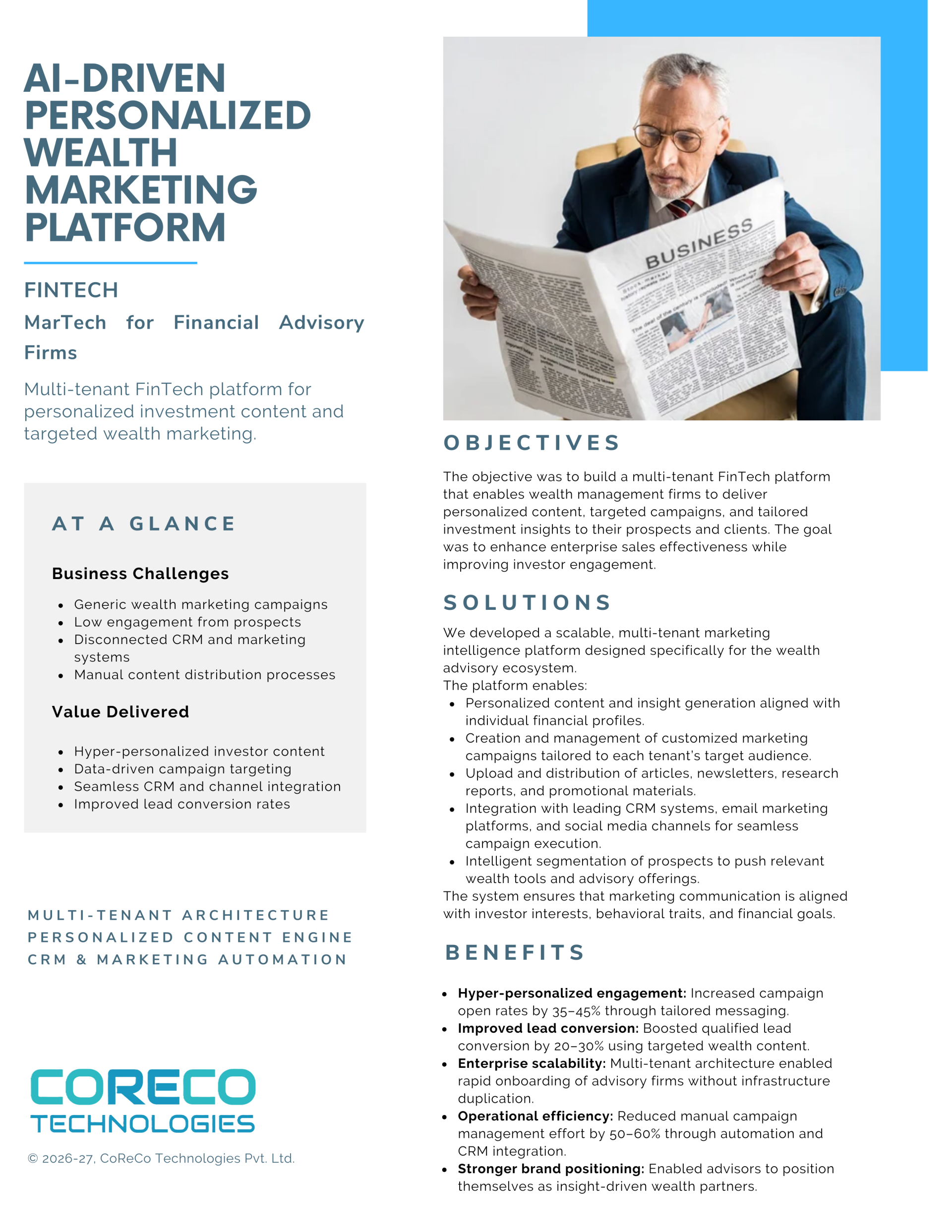 Wealth Marketing Automation Platform