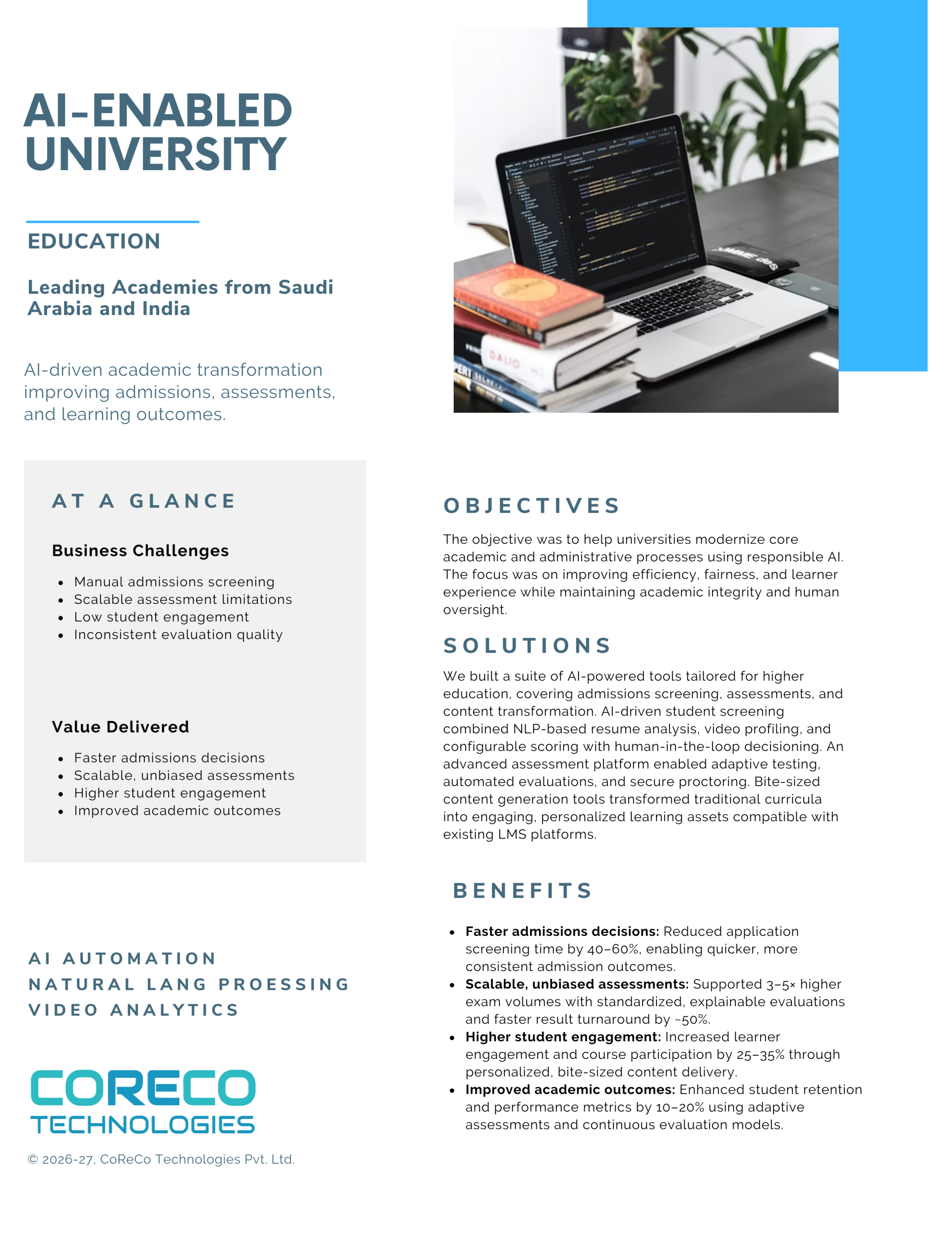 AI-Powered Education & Assessment Analytics Platform