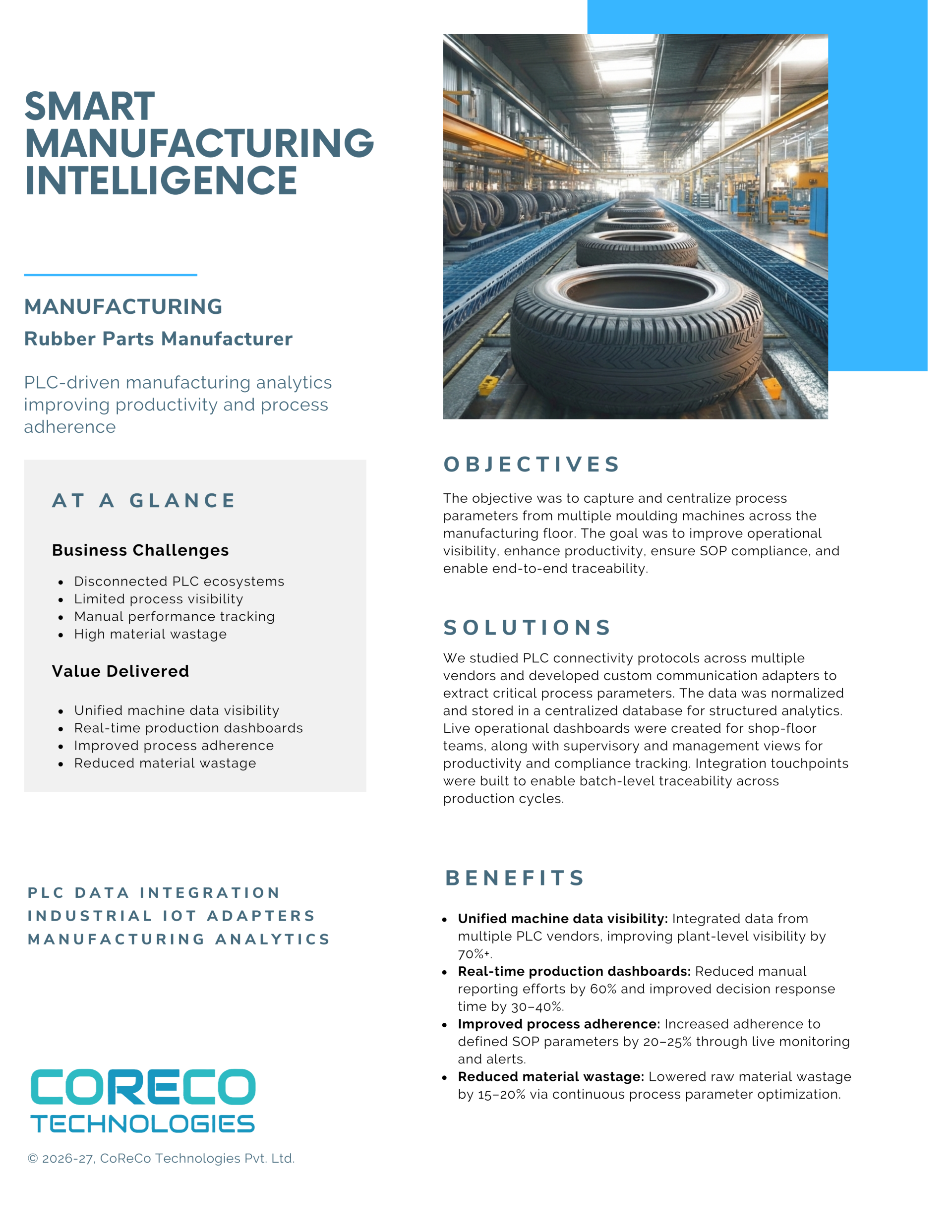 Smart Manufacturing Analytics System